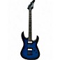 Used Dean MDX X Transparent Blue Burst Solid Body Electric Guitar thumbnail