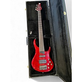 Used MTD Kingston Z5 Bass Guitar Red Electric Bass Guitar