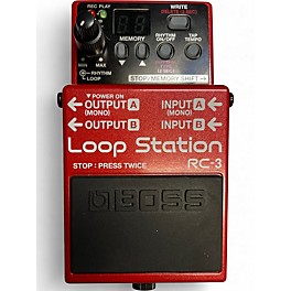 Used BOSS RC3 Loop Station Pedal