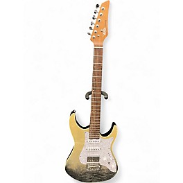 Used Donner Versasonic Series Trans Gray Solid Body Electric Guitar