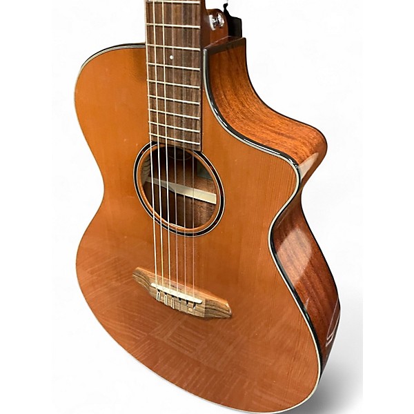 Used Breedlove Discovery S Concert Mahogany Classical Acoustic Guitar