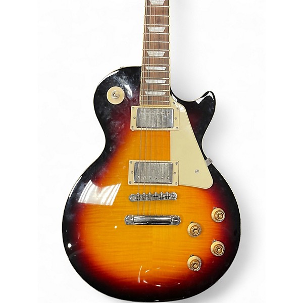 Used Epiphone Les Paul Standard Pro Tobacco Sunburst Solid Body Electric Guitar