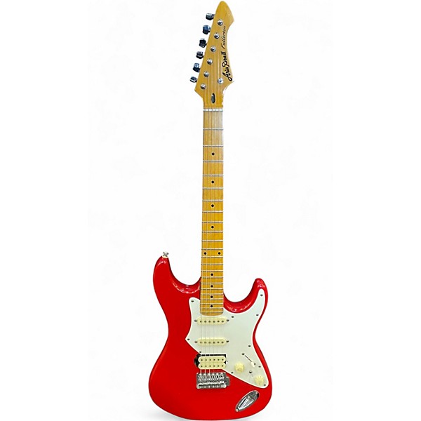 Used Aria FULLERTON FERRARI RED Solid Body Electric Guitar