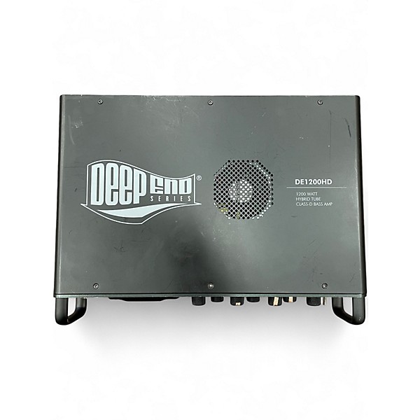 Used Kustom DE1200HD 1,200W Tube Hybrid Bass Amp Head