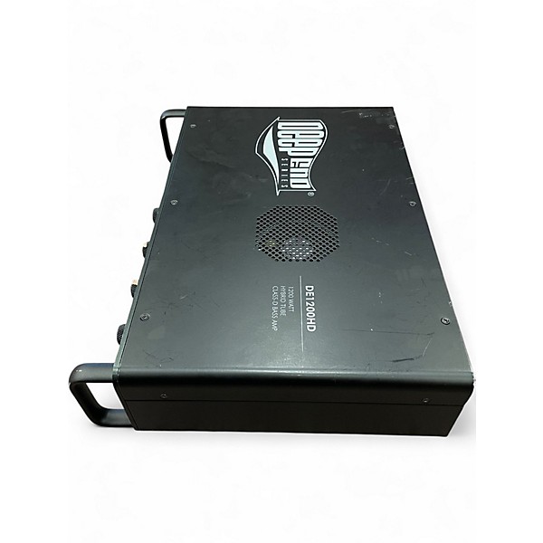 Used Kustom DE1200HD 1,200W Tube Hybrid Bass Amp Head
