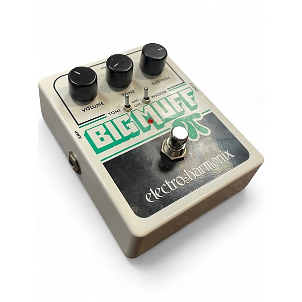 Used Electro-Harmonix Big Muff Pi with Tone Wicker Distortion Effect Pedal