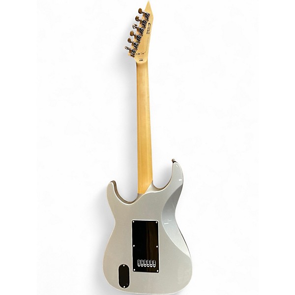 Used ESP LTD Ken Susi KS-M6 Metallic Silver Solid Body Electric Guitar