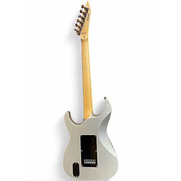 Used ESP LTD Ken Susi KS-M6 Metallic Silver Solid Body Electric Guitar
