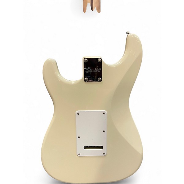 Used Squier Affinity Stratocaster Olympic White Solid Body Electric Guitar