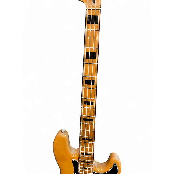 Used Squier Classic Vibe 70s Jazz Bass Natural Electric Bass Guitar
