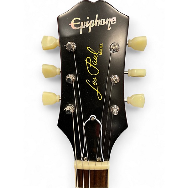 Used Epiphone 1959 Reissue Les Paul Standard 2 Color Sunburst Solid Body Electric Guitar