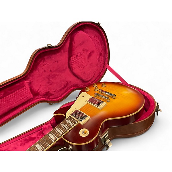 Used Epiphone 1959 Reissue Les Paul Standard 2 Color Sunburst Solid Body Electric Guitar