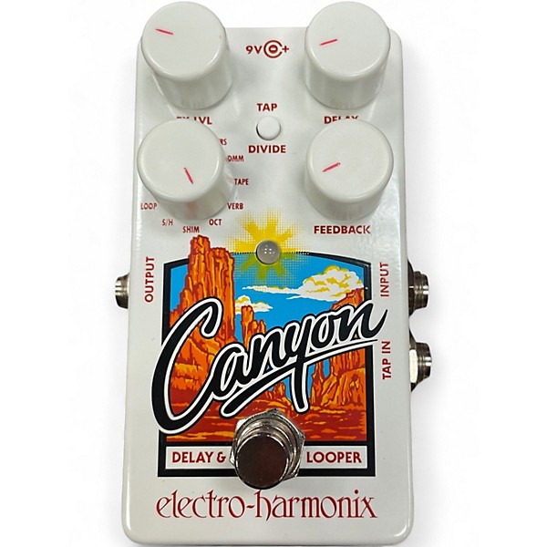 Used Electro-Harmonix Canyon Delay and Looper Effect Pedal