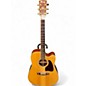 Used Ibanez aw300ce Natural Acoustic Guitar thumbnail