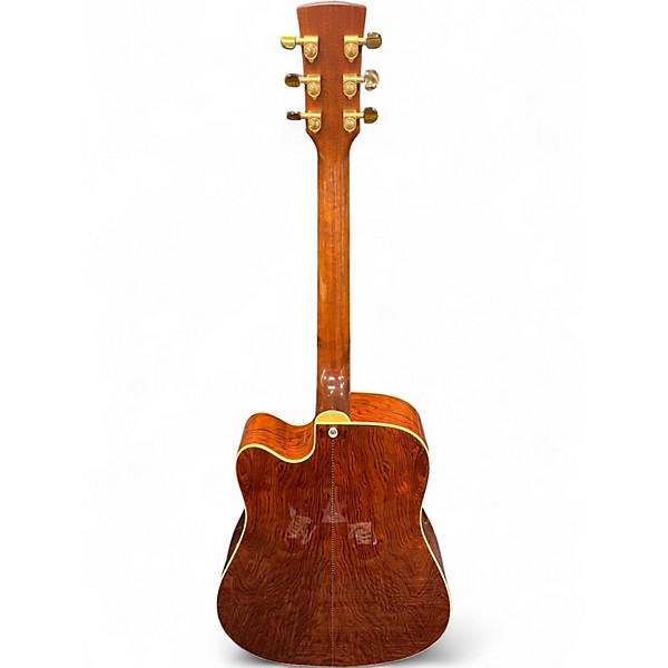 Used Ibanez aw300ce Natural Acoustic Guitar