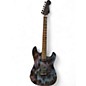 Vintage 1991 Fender Band of Gypsy’s Tye-Dye Solid Body Electric Guitar thumbnail
