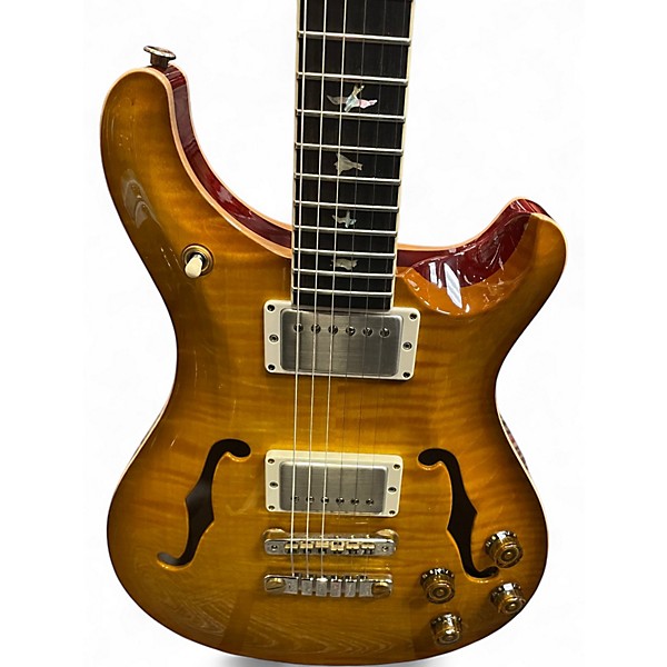 Used 2023 PRS McCarty 594 Hollowbody II 10 Top Lemonburst Hollow Body Electric Guitar