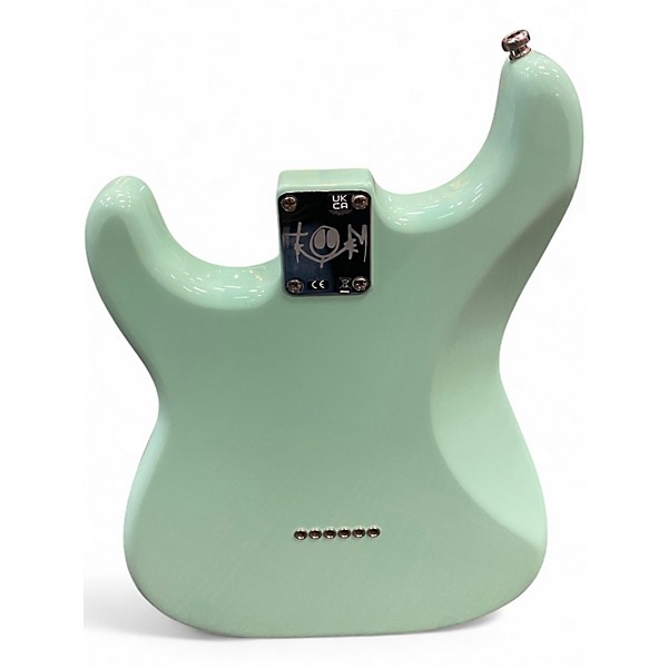 Used Fender Tom Delonge Signature Stratocaster Seafoam Green Solid Body Electric Guitar