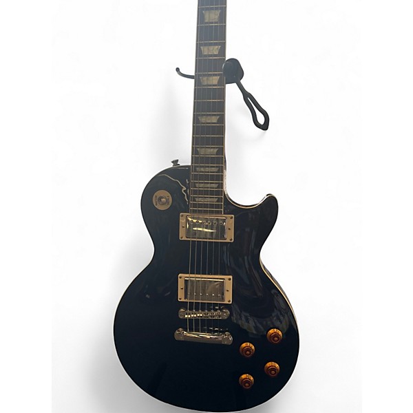 Used Epiphone Les Paul Standard Black Solid Body Electric Guitar