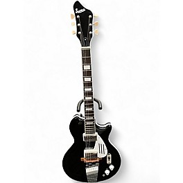 Used Supro 1575JB Black Holiday Black Solid Body Electric Guitar