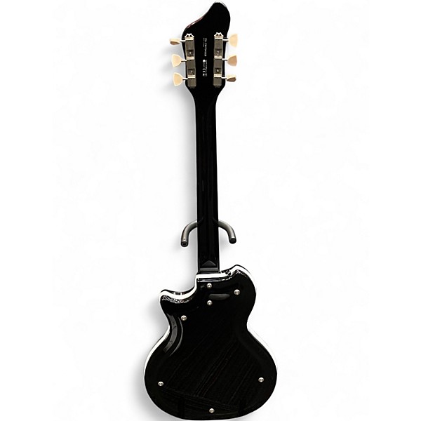 Used Supro 1575JB Black Holiday Black Solid Body Electric Guitar