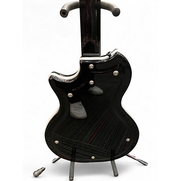 Used Supro 1575JB Black Holiday Black Solid Body Electric Guitar