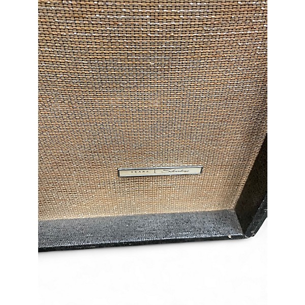Vintage 1960s Silvertone Twin Twelve Piggyback Tube Guitar Combo Amp