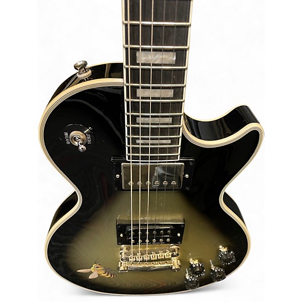 Used Epiphone ADAM JONES ART SERIES LES PAUL GRAPHIC Solid Body Electric Guitar