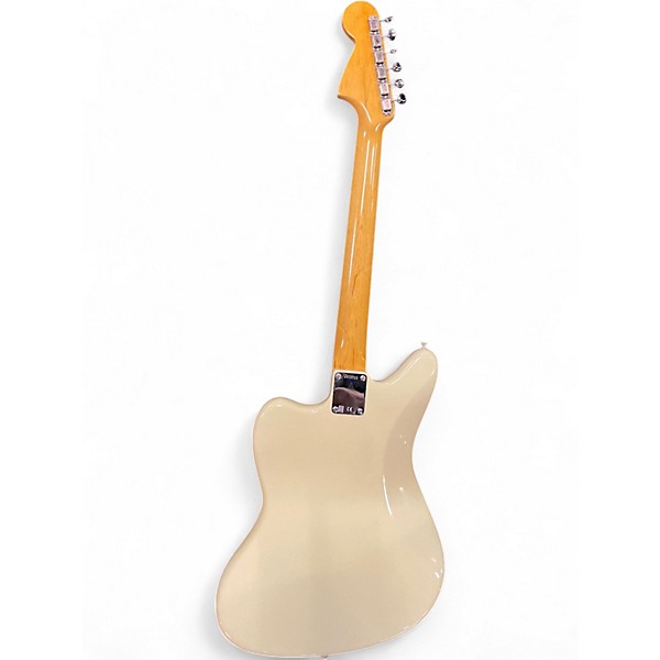 Used Fender Johnny Marr Signature Jaguar White Solid Body Electric Guitar