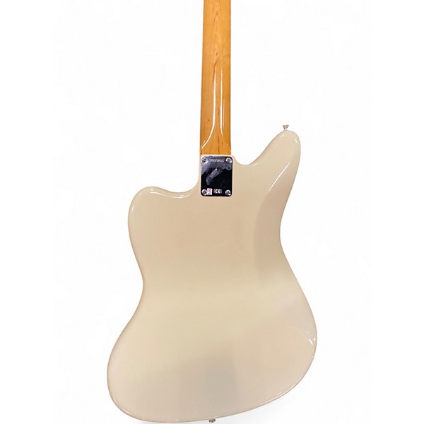 Used Fender Johnny Marr Signature Jaguar White Solid Body Electric Guitar