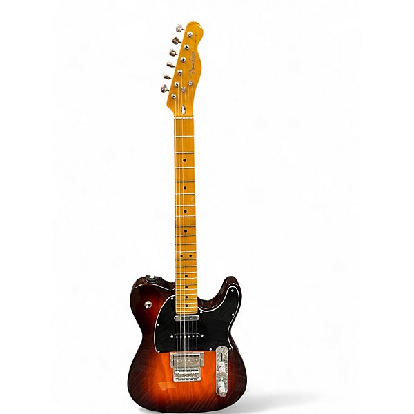 Used Fender Modern Player Telecaster Sunburst Solid Body Electric Guitar