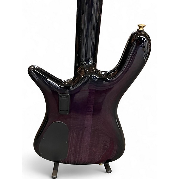 Used Spector EURO4LT DARKGLASS TONE CAPSULE PURPLE Electric Bass Guitar