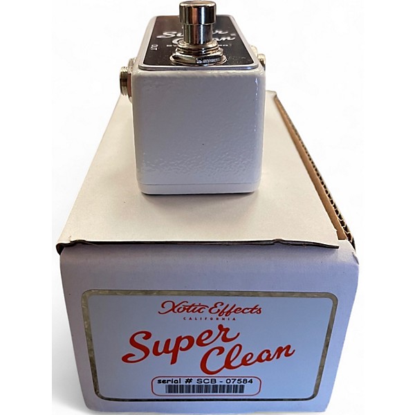 Used Xotic Super Clean Effect Pedal