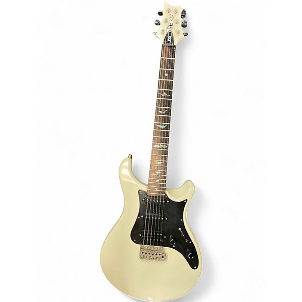 Used PRS SE EG HSS White Solid Body Electric Guitar