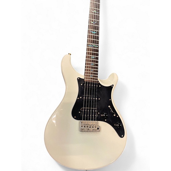 Used PRS SE EG HSS White Solid Body Electric Guitar