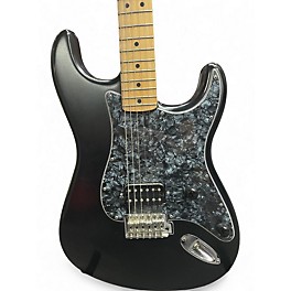 Used Fender STRATOCASTER SINGLE HUMBUCKER Black Solid Body Electric Guitar