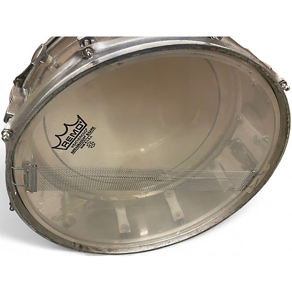 Vintage 1970s Ludwig 4 Piece vistalite acrylic clear kit Clear Drum Kit
