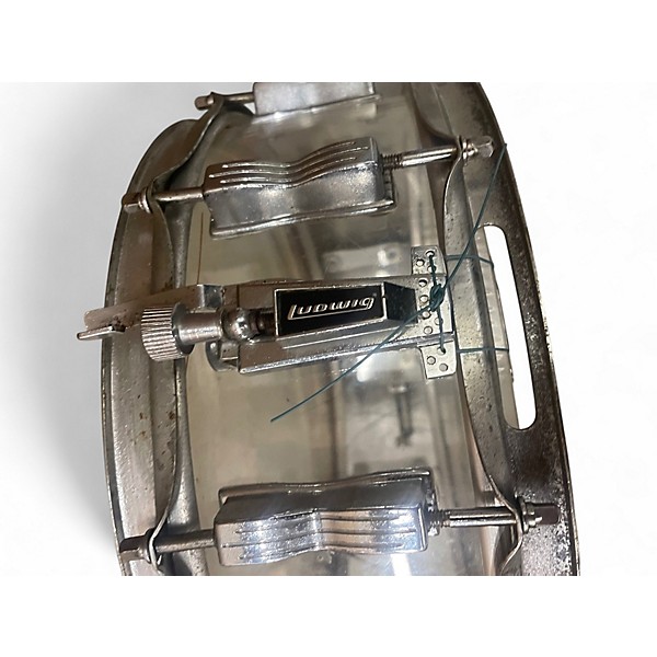 Vintage 1970s Ludwig 4 Piece vistalite acrylic clear kit Clear Drum Kit