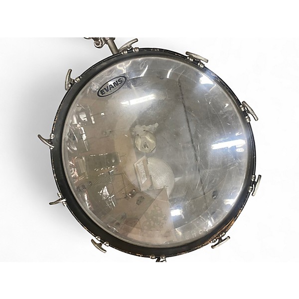 Vintage 1970s Ludwig 4 Piece vistalite acrylic clear kit Clear Drum Kit