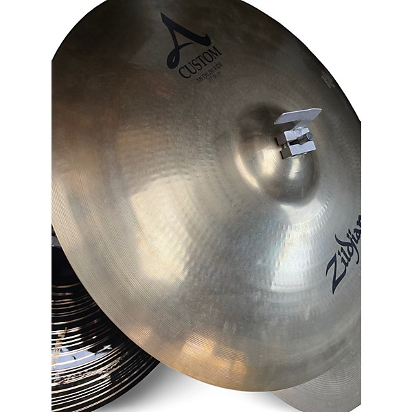 Used Zildjian 20in A Custom Medium Ride Cymbal