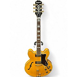Used Epiphone Sheraton II Antique Natural Hollow Body Electric Guitar