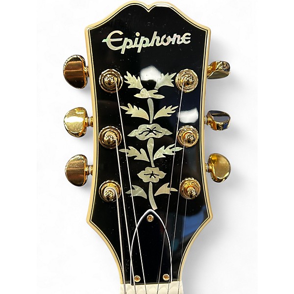 Used Epiphone Sheraton II Antique Natural Hollow Body Electric Guitar