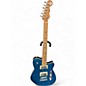 Used Reverend CHARGER Trans Blue Solid Body Electric Guitar thumbnail