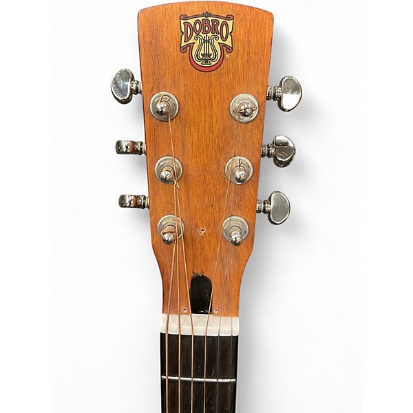 Used Dobro Hound Dog Round Neck Natural Resonator Guitar