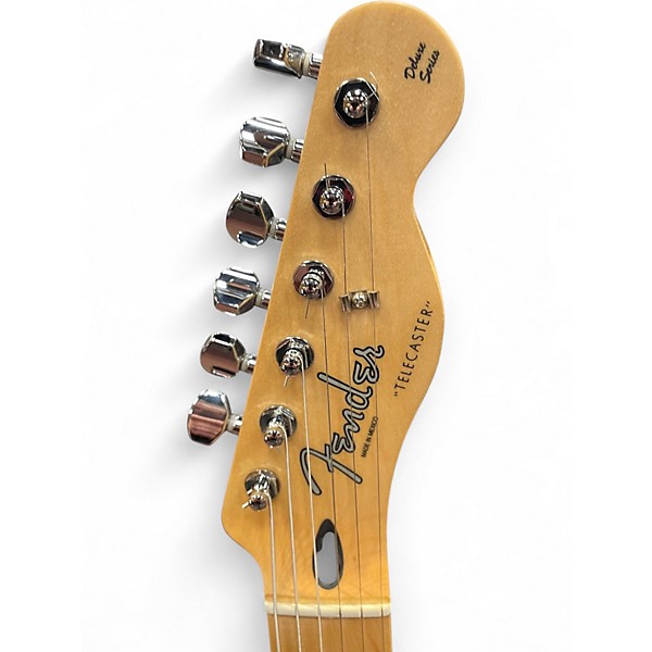 Used 2016 Fender Deluxe Nashville Telecaster Honey Blonde Solid Body Electric Guitar