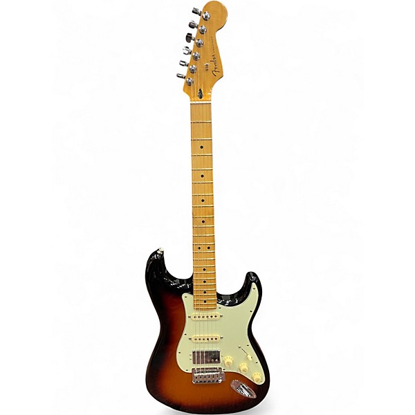 Used Fender Player Plus Stratocaster HSS 3 Color Sunburst Solid Body Electric Guitar