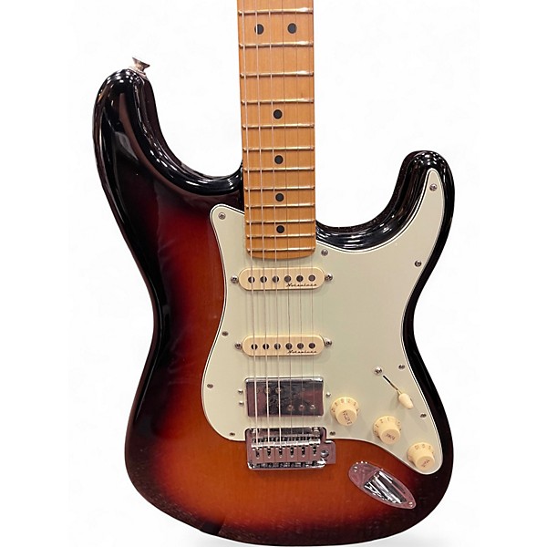 Used Fender Player Plus Stratocaster HSS 3 Color Sunburst Solid Body Electric Guitar