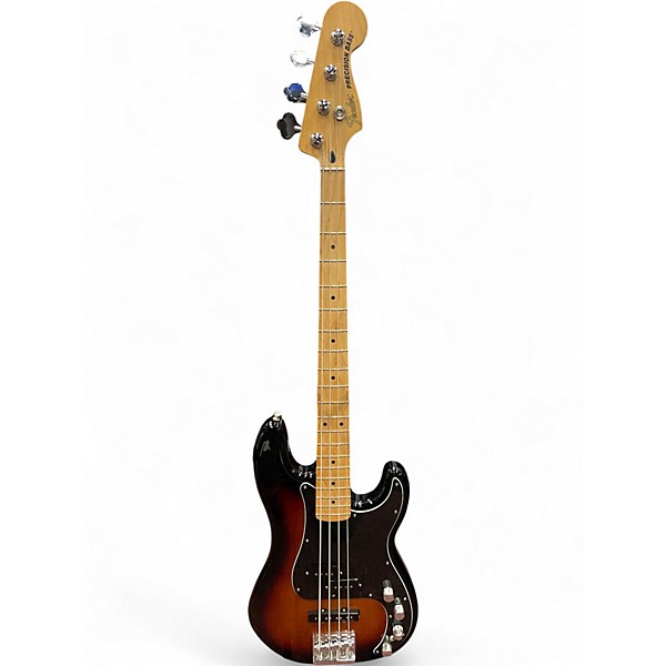 Used Fender Deluxe Active Precision Bass Special 3 Color Sunburst Electric Bass Guitar
