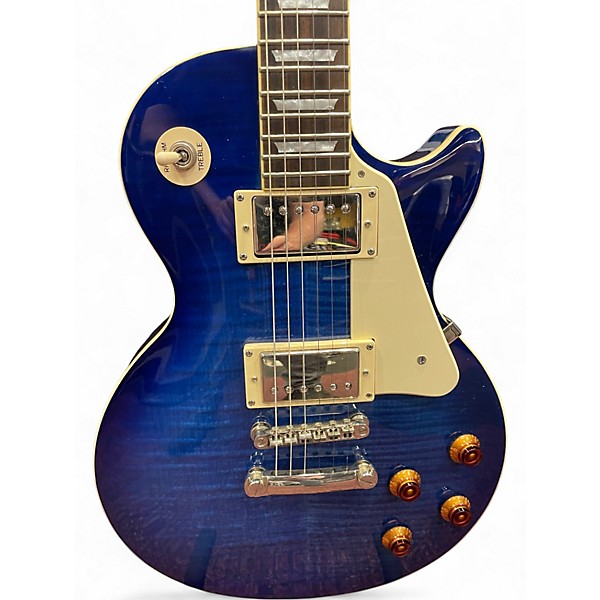 Used Epiphone Les Paul Standard Blue Burst Solid Body Electric Guitar