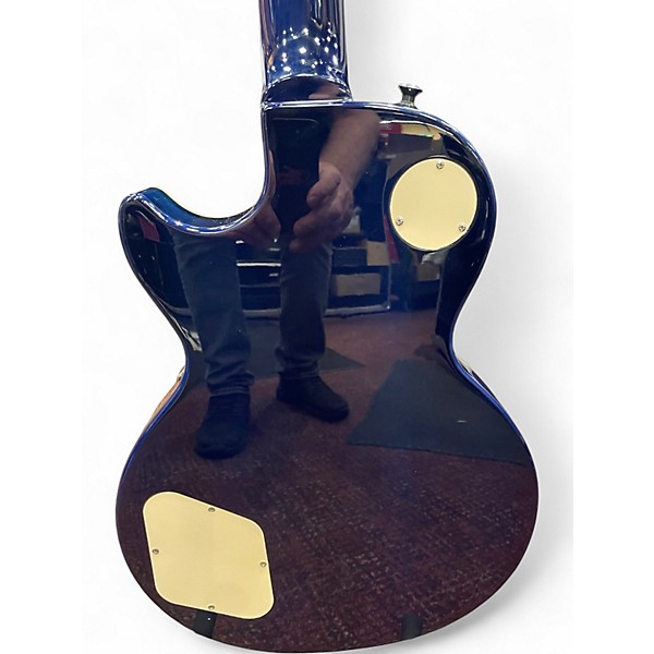Used Epiphone Les Paul Standard Blue Burst Solid Body Electric Guitar